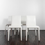 SET OF 4 VOL AU VENT DINING CHAIRS DESIGNED BY MARIO BELLINI FOR B&B ITALAI